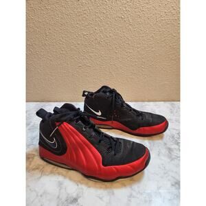 Nike Air Max Wavy Low Men's Red Black Leather Basketball Sneakers Shoes Size 11‎